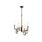 ELK Home 12206-9 Congruency 540W 9-Lumières Bronze huilé Lustre