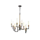 ELK Home 12207-12 Congruency 720W 12-Lumières Bronze huilé Lustre