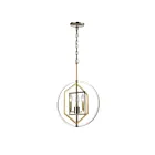 ELK Home 12262-3 Geosphere 180W 3-Lumières Nickel poli Lustre