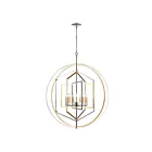 ELK Home 12265-9 Geosphere 540W 9-Lumières Nickel poli Lustre