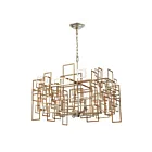 ELK Home 12305-6 Gridlock 360W 6-Lumières Or mat Lustre