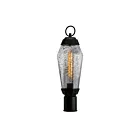ELK Home 1267-MB-IG Lyrids Noir mat Lanterne de poteau extérieure