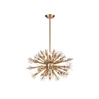 Lustre ELK Home Starburst 12766-19 1140W 19 lumières laiton satiné