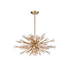 Lustre ELK Home Starburst 12767-24 1440W 24 lumières laiton satiné