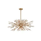 Lustre ELK Home Starburst 12768-29 1740W 29 lumières laiton satiné