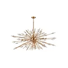 Lustre ELK Home Starburst 12769-31 1860W 31 lumières laiton satiné