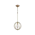 Mini suspendus ELK Home Stanton 12845-1 100W 1 lumière or mat