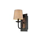 Applique murale ELK Home Early American 14130-1 60W 1 lumière rouille vintage