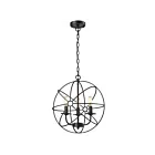 ELK Home 14243-3 Yardley 180W 3-Lumières Bronze huilé Lustre