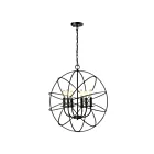 ELK Home 14244-6 Yardley 360W 6-Lumières Bronze huilé Lustre