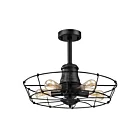 Plafoneir semi encastré ELK Home Glendora 14259-5 300W 5 lumières fer forgé noir