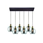 Suspendu multiple ELK Home Bremington Configurable 14530-6RC 360W 6 lumières bronze huilé