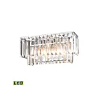 Lumière Vanité LED ELK Home Palacial 15211-2-LED 9.6W 2 lumières chrome poli