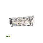 Lumière Vanité LED ELK Home Palacial 15212-3-LED 14.4W 3 lumières chrome poli