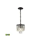 LED Mini Suspendu ELK Home Palacial 15224-1-LED 4.8W 1 lumière bronze huilé
