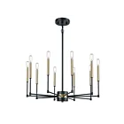 ELK Home 15277-10 Livingston 600W 10-Lumières Noir mat Lustre