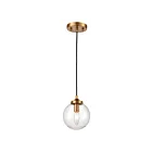 Mini suspendus ELK Home Boudreaux 15343-1 60W 1 lumière or antique