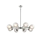 Lustre ELK Home Boudreaux 15368-8 480W 8 lumières nickel poli