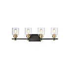 Lumière vanité ELK Home Cambria 15403-4 240W 4 lumières noir mat