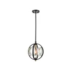 Mini suspendus ELK Home Oriah 15424-1 60W 1 lumière noir mat