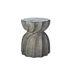Table d'appoint Industrial Warp ELK Home 157-032 béton ciré