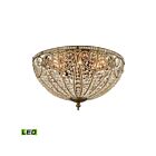 Plafonnier LED ELK Home Elizabethan 15963-8-LED 38.4W 8 lumières bronze foncé