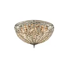 Plafonnier ELK Home Elizabethan 15994-6 360W 6 lumières zinc patiné