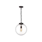 Suspendu ELK Home Gramercy 16373-1 60W 1 lumière bronze huilé