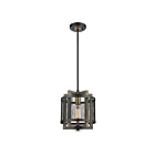 Mini suspendus ELK Home Woodbridge 16546-1 60W 1 lumière noir mat