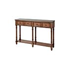 Table console Hager ELK Home 16934 acajou foncé