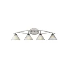 Lumière vanité ELK Home Elysburg 17019-4 300W 4 lumières nickel satiné