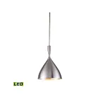 Suspendu LED ELK Home Spun Aluminum Configurable 17042-1ALM-LED 4.8W 1 lumière aluminium
