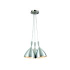 Suspendu ELK Home Spun Aluminum Configurable 17042-3SR 180W 3 lumières nickel satiné