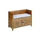 Banc Bensonhurst ELK Home 17098 gris brossé