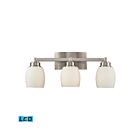 Lumière Vanité LED ELK Home Northport 17102-3-LED 28.5W 3 lumières nickel satiné