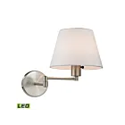 Applique Murale LED ELK Home Avenal 17153-1-LED 9.5W 1 lumière nickel brossé
