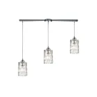 Suspendu multiple ELK Home Ezra 17414-3L 180W 3 lumières chrome poli