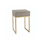 Table d'appoint Shagreen ELK Home 180-010 gris