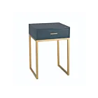 Table d'appoint Shagreen ELK Home 180-011 marine