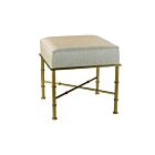 Tabouret Gold Cane ELK Home 180-014 crème métallique