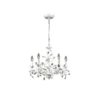 ELK Home 18113-5 Circeo 300W 5-Lumières Blanc antique Lustre
