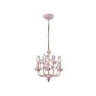 ELK Home 18152-3 Circeo 180W 3-Lumières Rose clair Lustre