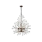 ELK Home 18243-6 Crislett 360W 6-Lumières Bronze lumineux Lustre
