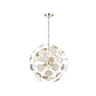 ELK Home 18285-6 Modish 360W 6-Lumières Blanc mat Lustre