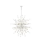 ELK Home 18324-20 Adelaide 800W 20-Lumières Blanc texturé Lustre