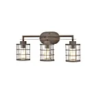 Lumière vanité ELK Home Gilbert 18365-3 180W 3 lumières café rouillé