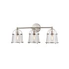 Lumière vanité ELK Home Merrick 18462-3 180W 3 lumières nickel satiné