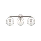 Lumière vanité ELK Home Langford 18632-3 180W 3 lumières nickel satiné