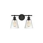 Lumière vanité ELK Home Scone 18701-2 120W 2 lumières noir mat