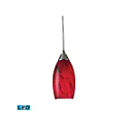 Suspendu multiple à LED ELK Home Galaxy Configurable 20001-1RG-LED 9.5W 1 lumière nickel satiné